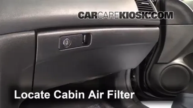 2006 Honda Accord EX 2.4L 4 Cyl. Coupe (2 Door) Filtro de aire (interior) Cambio